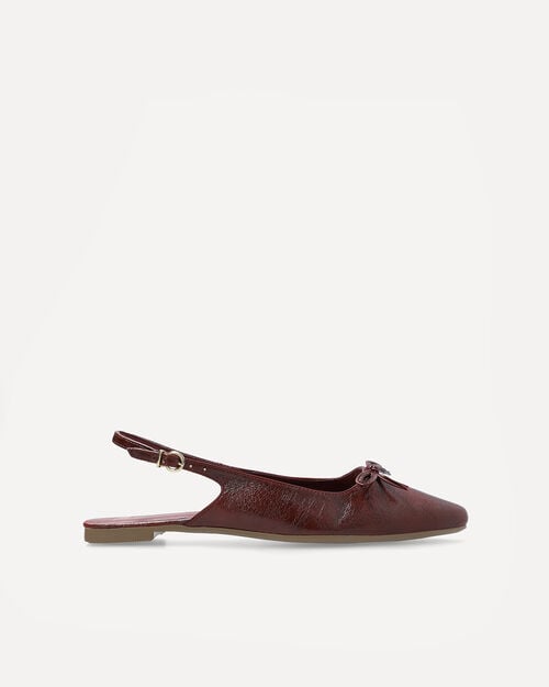 Zapatos Destalonados Rojos