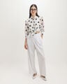 Pantal&oacute;n Negro Bolsillos,BLANCO
