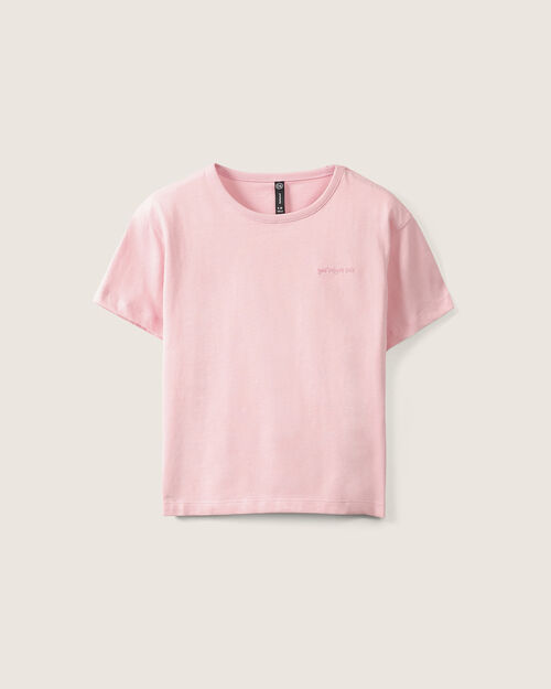 Playera Rosa Manga Corta