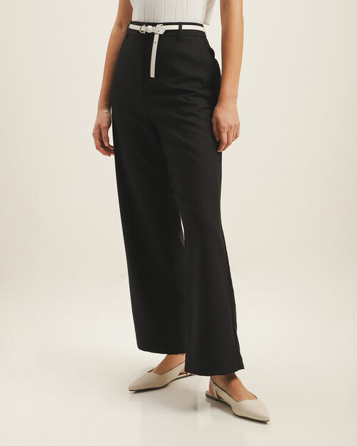 Pantalón Negro Straight