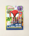 Set Libreta Spider-Man,ROJO OBSCURO