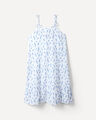 Vestido Blanco Estampado,BLANCO P1
