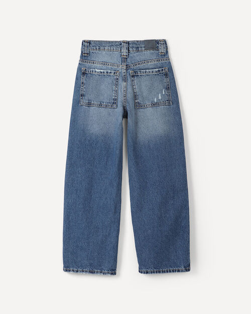 Jeans Wide Leg Destrucci&oacute;n