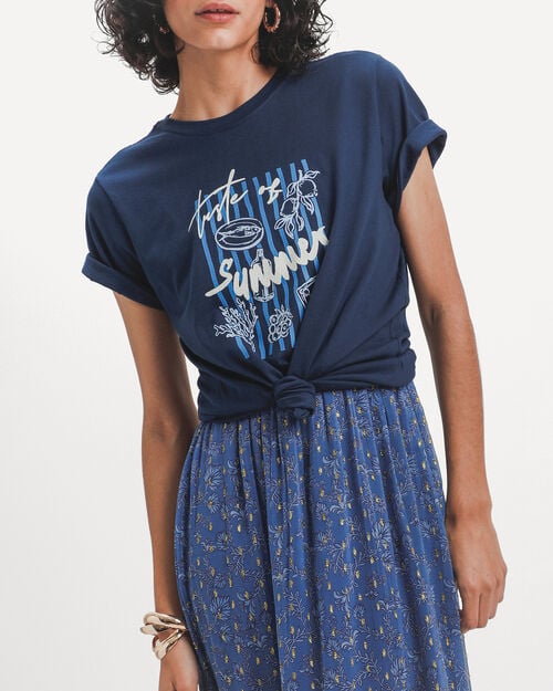 Playera Regular Estampada