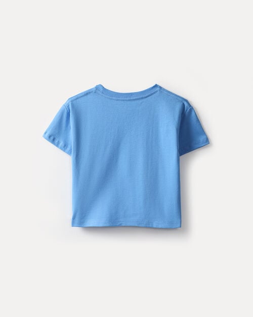 Playera Azul Boxy