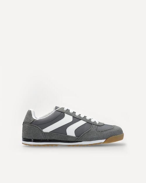 Tenis Grises Retro