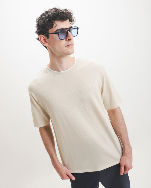 Playera Blanca Textura