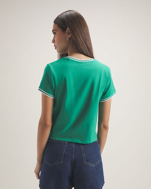 Playera Ringer Con Dise&ntilde;o
