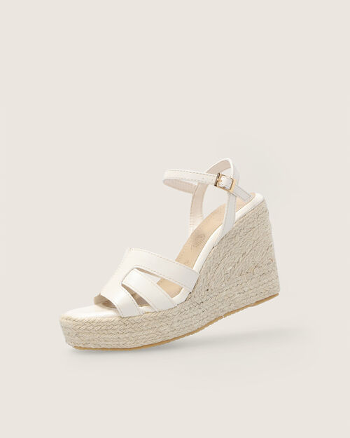 Sandalias Blanca Plataforma