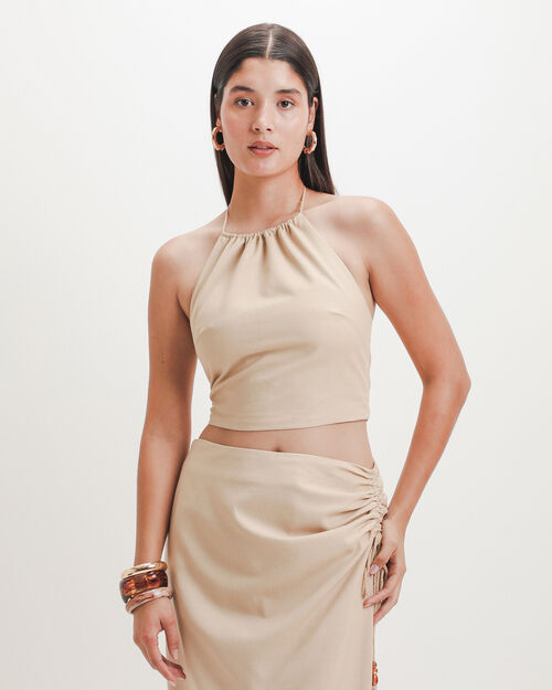 Top Halter Lino