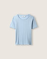 Playera Lila De Punto,BLANCO