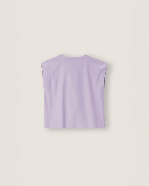 Playera Morada Manga Corta