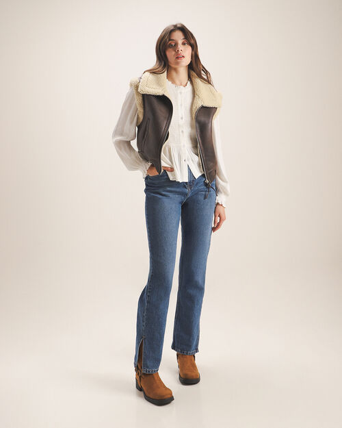 Jeans Fit Bootcut Azul