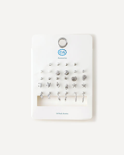 Set Aretes Dise&ntilde;o Mar