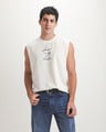 Playera Tank Beige,CRUDO