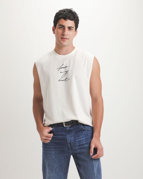 Playera Tank Beige