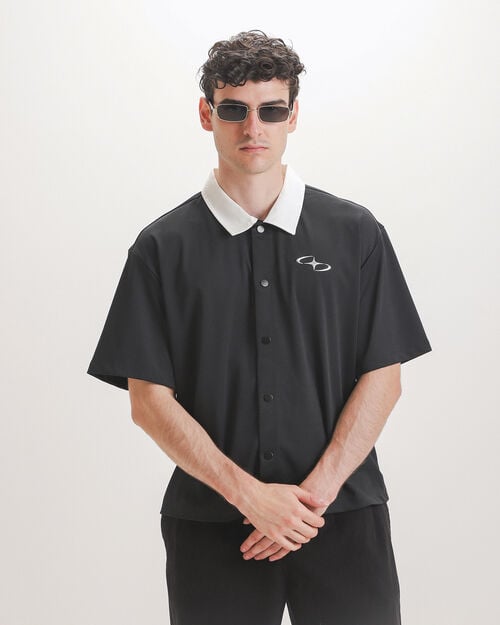 Camisa Negra Boxy