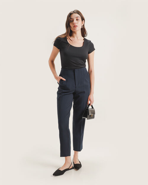 Pantal&oacute;n Azul Pinzas