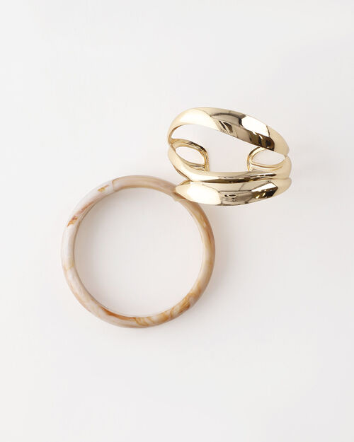 Set Pulseras Doradas