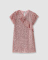 Vestido Corto Brillos,ROSA