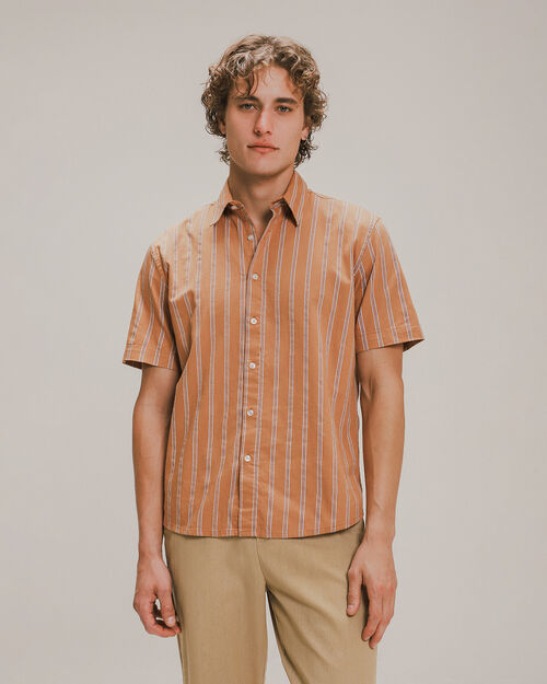 Camisa Relaxed Café