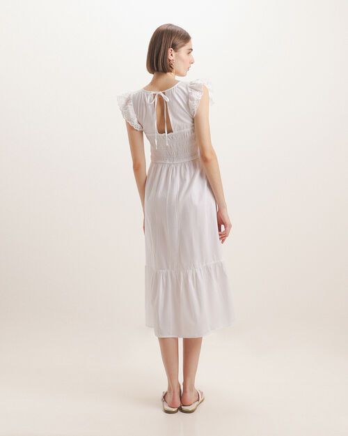 Vestido Midi Smock