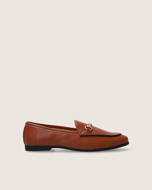 Mocasín Plano Café