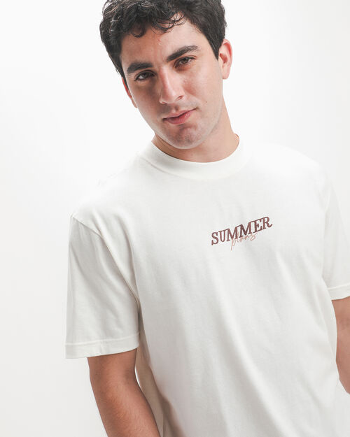 Playera Relaxed Beige