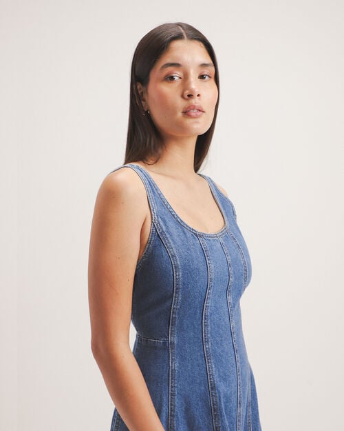 Vestido Midi Mezclilla