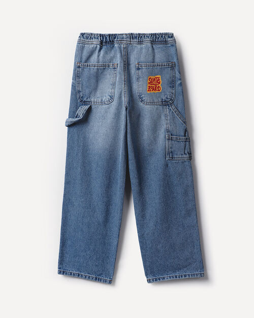 Jeans Wide Leg Carpintero