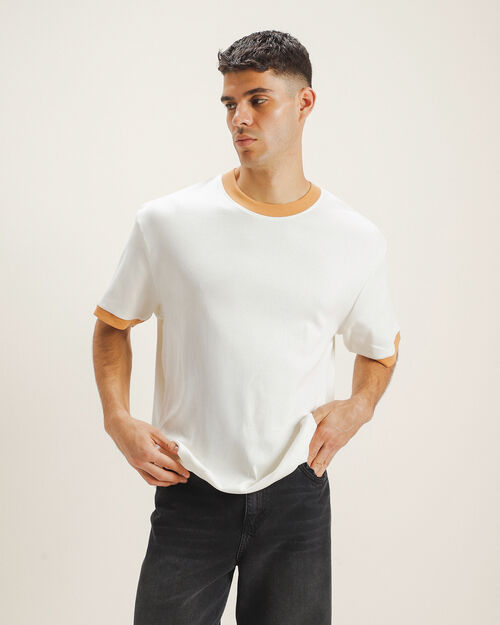 Playera Blanca Manga Larga