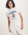 Playera Negra Dise&ntilde;o,BLANCO HUESO
