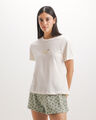 Playera La Dama Y El Vagabundo,CREMA