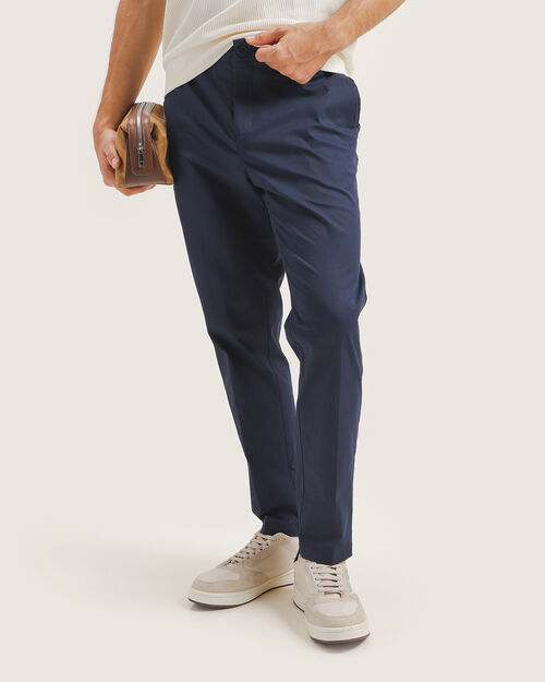 Pantal&oacute;n Fit Slim Azul
