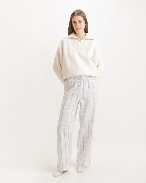 Pantal&oacute;n De Pijama Cuadros