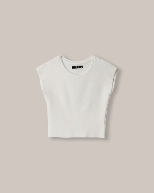 Crop Top Blanco