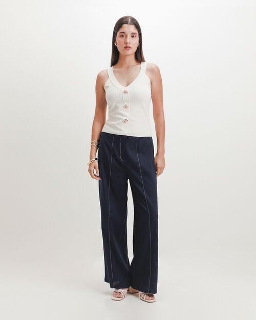 Pantal&oacute;n Azul Straight