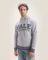Sudadera Hoodie Yale,GRIS CLARO