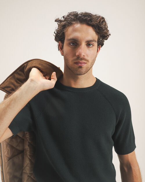 Playera Verde Manga Corta