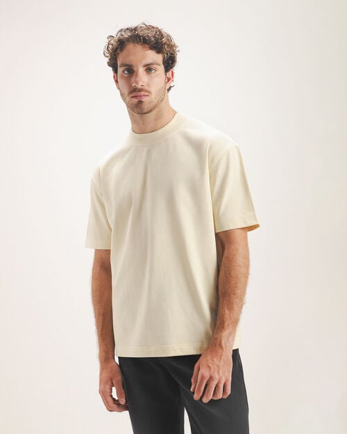 Playera Beige Oversize