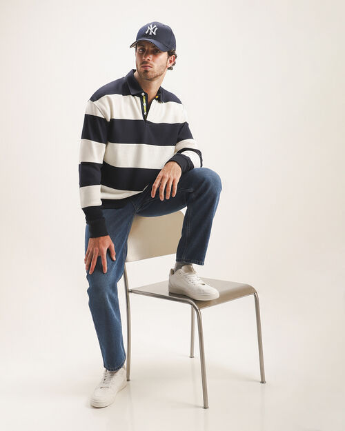 Jeans Azul Marino Straight