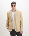 Blazer Beige Gabardina,BEIGE