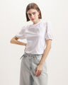 Top Blanco Eyelet,BLANCO