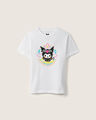 Playera Diseño Kuromi,BLANCO