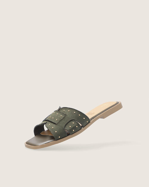 Sandalia Plana Studs