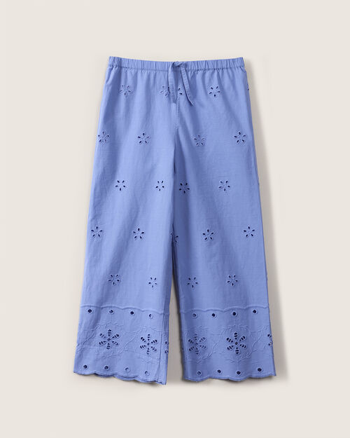 Pantal&oacute;n Azul Flores