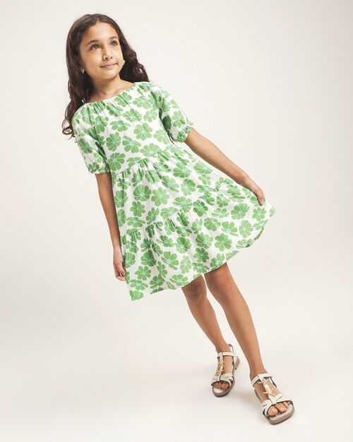 Vestido Corto Flores