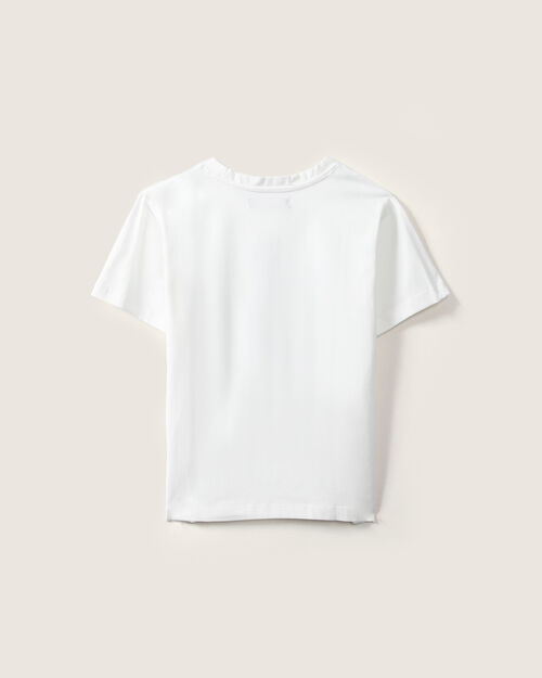Playera Blanca Manga Corta