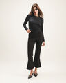 Leggings Flare,NEGRO