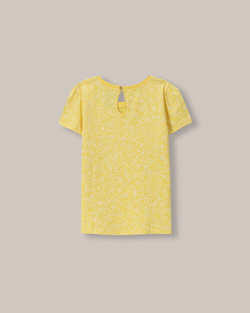 Playera Estampado Floral